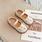 EGA® | Çiçek Nakışlı Ayakkabı - EGA - Bej / 23 (13.5 cm) - EGA - ayakkabı