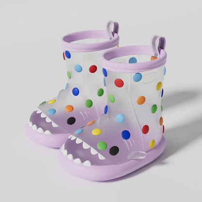 EGA® | Shark Boots Kids (Transparent &amp; Spotted)