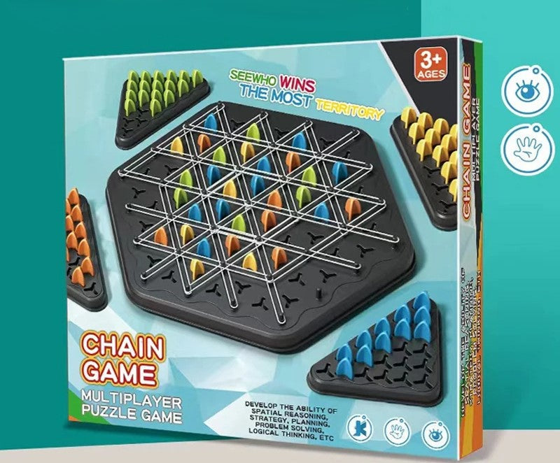 EGA® | Triangle Chain Chess Duel