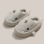 EGA® | Shark Terlik Yetişkin (Kışlık) - EGA - Gri / 36-37 - EGA - Peluş terlik ve ayakkabı