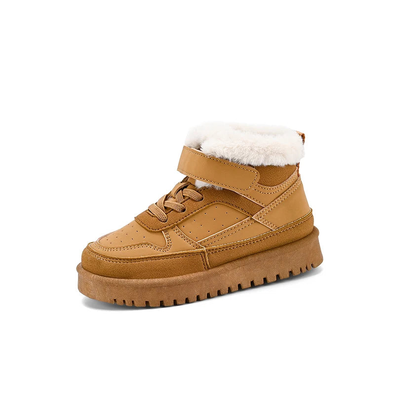 Brown WinterPro waterproof boots for kids and adults