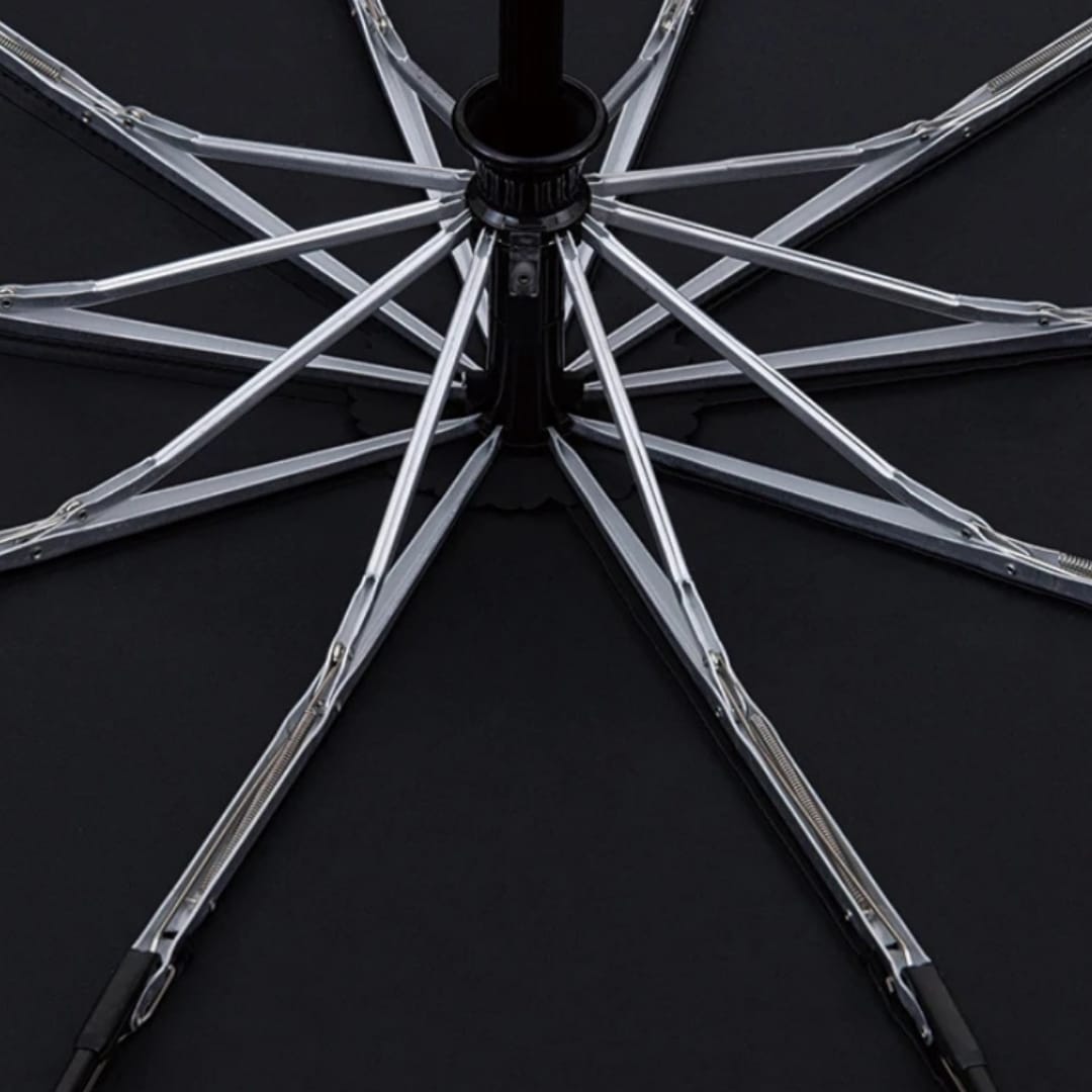 Parachase umbrella fiberglass and aluminum frame structure