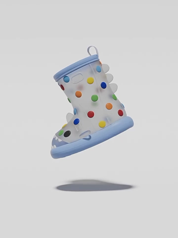 EGA® | Shark Transparent Rain Boots for Kids
